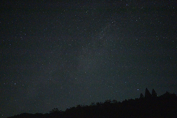 星空の写真